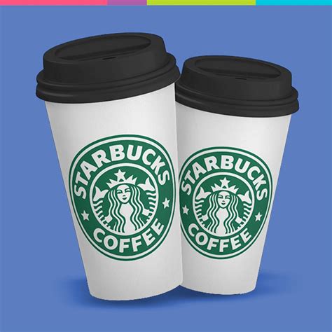 Copo Bucks Starbucks Branco PM336 Shopee Brasil