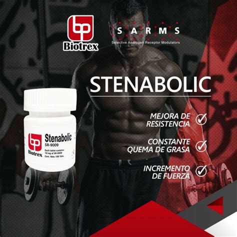 Stenabolic SR9009 10mg 100 Tabs Biotrex Pharmaceuticals MR Chochos