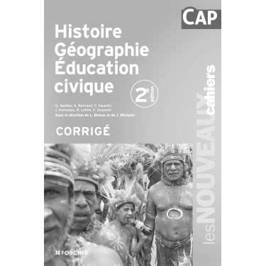 Histoire G Ographie Education Civique Cap Cdiscount Librairie