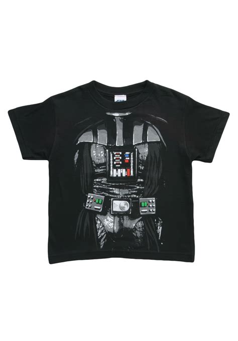 Kids Dark Star Wars Darth Vader Costume T Shirt