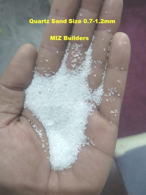 Quartz Sand Industrial Quartz Sand Quartz Silica Sand