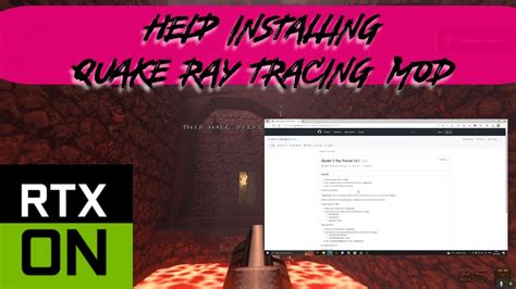 How To Install Ray Tracing On Quake 1 1996 And 2021 Version YouTube