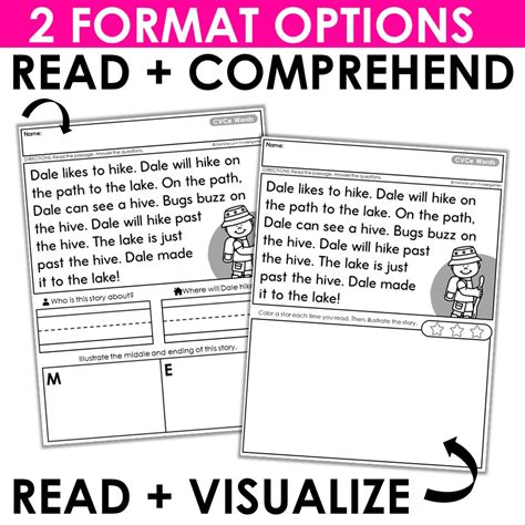 Science Of Reading Sor Decodable Reading Passages Cvce Words