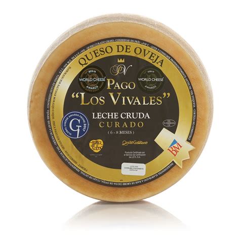 Queso Curado Puro De Oveja Pago Vivales Ib Ricos Vemosa