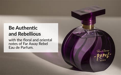 Avon Far Away Rebel Eau de Parfum 75ml, Floral and Oriental Scent, Long ...
