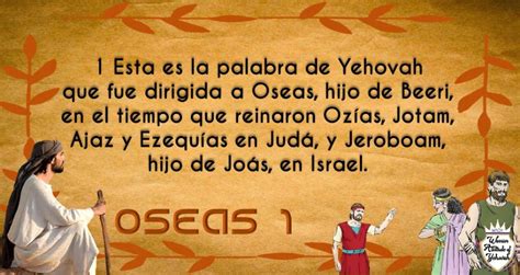 Oseas Capítulo 1 Mosqueteros de Yehovah