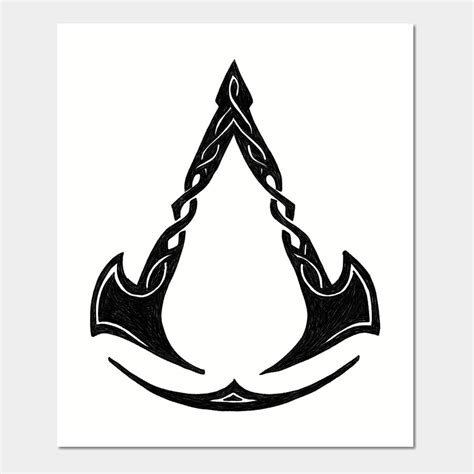 Assassin's Creed Valhalla logo by aymzie94 | Valhalla tattoo, Assassin's creed valhalla ...