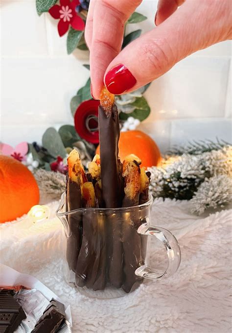 Recette Des Orangettes Au Chocolat Black Confetti