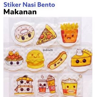 Jual Stiker Nasi Bento Edible Stamp Sticker Makanan Emoji Tema Disney