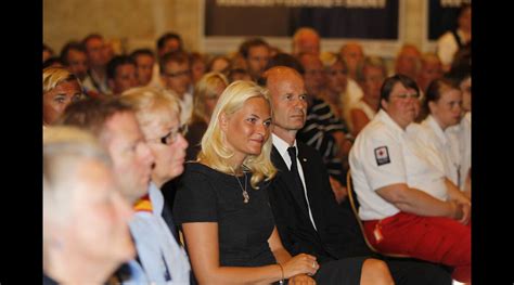 Photo La princesse Mette Marit de Norvège à Oslo le 1er août 2011