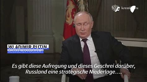 Putin Niederlage Russlands Ist Per Definition Unm Glich Video