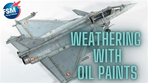 Weathering Model Airplanes with Oil Paints - YouTube
