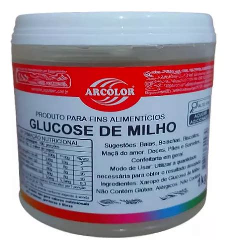 1kg Glucose De Milho Xarope Arcolor P Sorvetes Doces Massas MercadoLivre