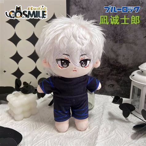 20cm Black Nagi Seishiro Seishirou Anime Blue Lock Doll With Clothes