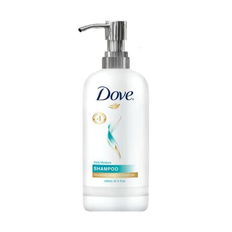 Dove Moisture Shampoo 240ml Pre Filled Bottle With Pump