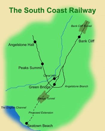 Map - The South Coast Railway