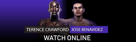 How to watch Terence Crawford Vs Jose Benavidez Live Stream For FREE