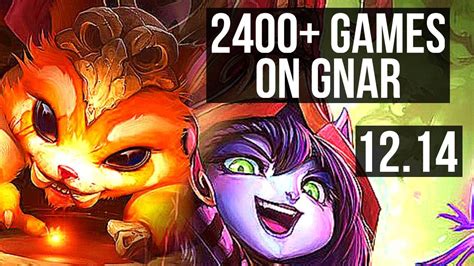 Gnar Vs Lulu Top 2400 Games 22m Mastery 1027 Dominating Kr