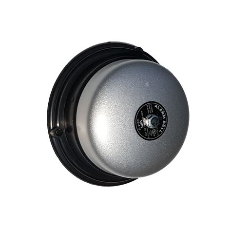 SUNS CB 4 12 Gray 12V Alarm Bell 4 Inch 12 Volt DC 4 In 12 VDC