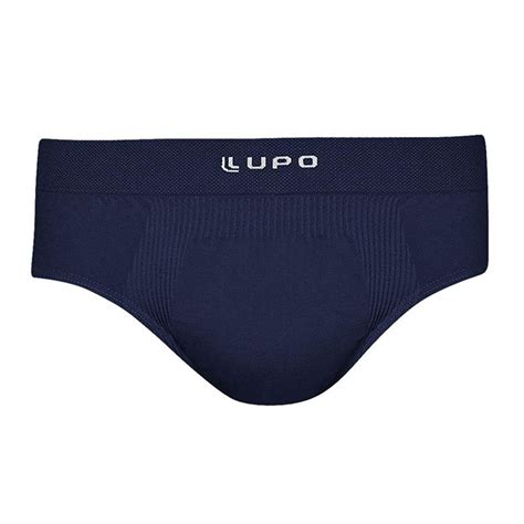 Cueca Slip Lupo Micromodal Sem Costura Marinho Zattini