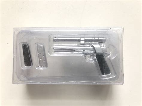Scale M Silver Pistol Gun Rifle For Figure Phicen Bbi Hot