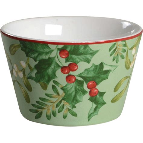 Christmas Foliage Individual Appetizer Bowl By 222 Fifth PTS