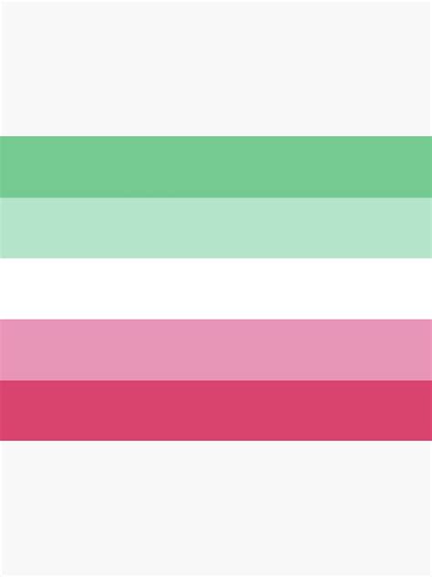 Abrosexual Pride Flag Sticker For Sale By Thecolorfulq Redbubble