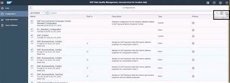 Sap Btp Address Validation Service Within Sap Successfactors Employee