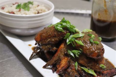 Jerk Chicken Wings With Rice Peas Kenneth Temple