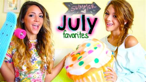 Niki And Gabi S July Favorites Fashion Beauty Random Meet Up News Youtube