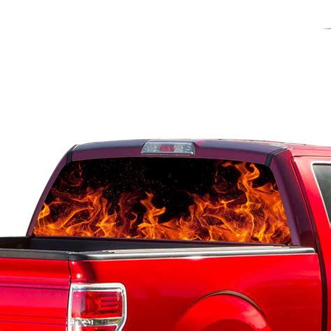 Perforated decal Ford F150 decal 2015 - Present