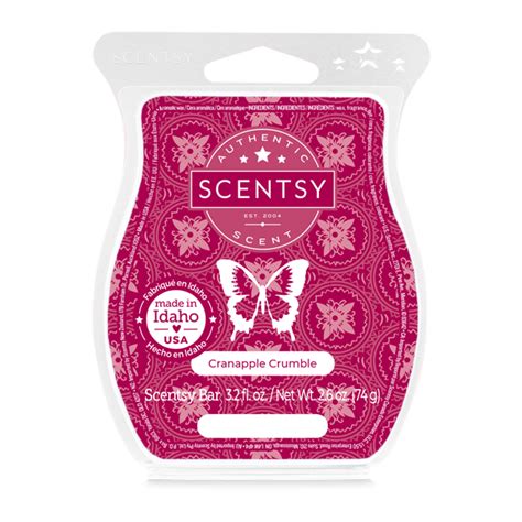 Cranapple Crumble Scentsy Bar Sammy Grace Scents