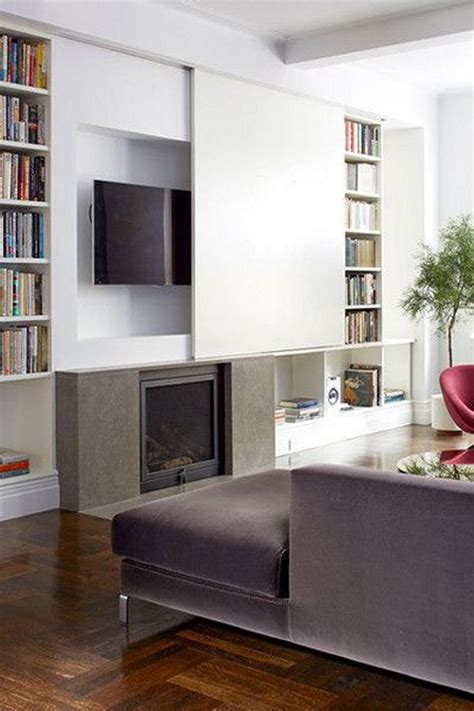 Lonny Whiteout The Perfect Tv Wall Ideas That Will Not Sacrifice Your Look Living Room Tv