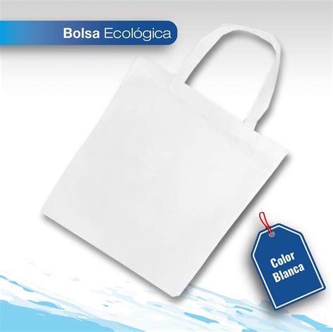 Bolsa ecológica sublimable blanca DTTEC