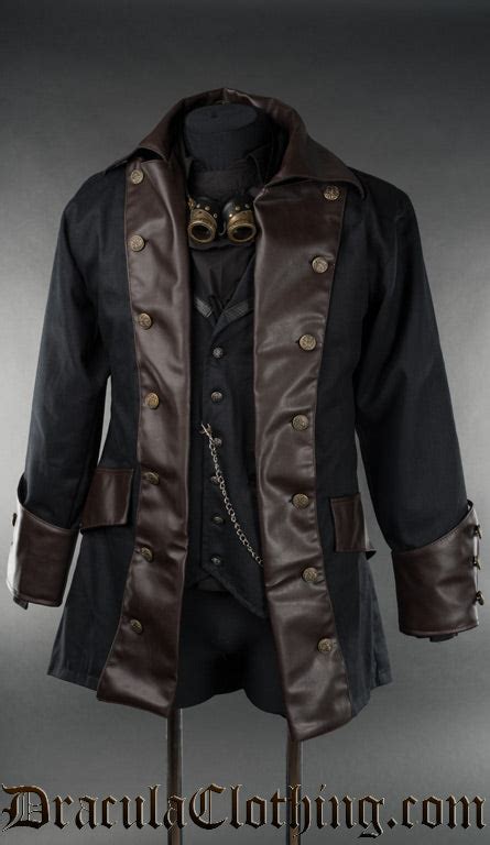 Leather Pirate Coat