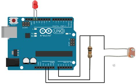 Arduino Light Detector Circuit