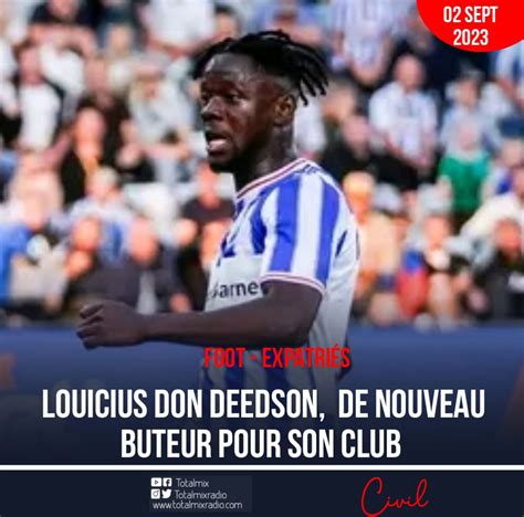 FOOT EXPATRIÉS LOUICIUS DON DEEDSON DE NOUVEAU BUTEUR POUR SON