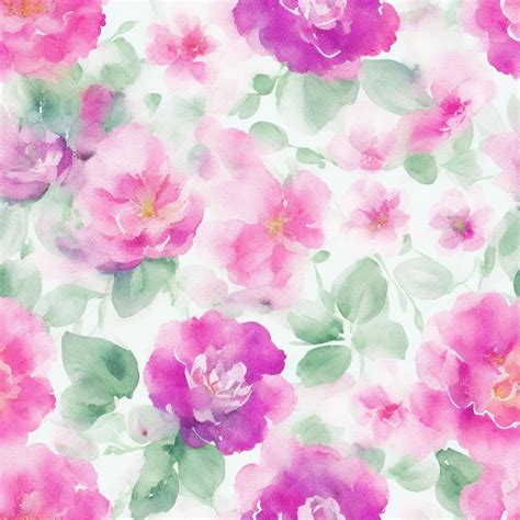 Premium Vector Watercolors Seamless Patterns Design Pattern Design