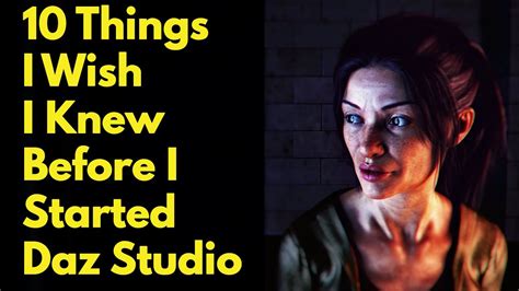 10 Things I Wish I Knew Before I Started Daz Studio YouTube