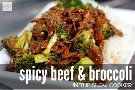 Slow Cooker Spicy Beef And Broccoli Recipe