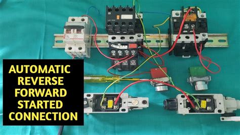 Automatic Reverse Forward Starter Control With Limit Switch Reverse