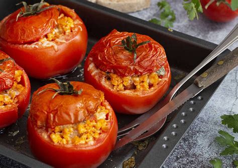 Deliciosos Tomates Rellenos Receta F Cil Y Sabrosa