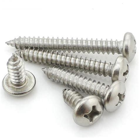 Pan Head Cross Drive Self Tapping Screw For Wood Plastic China