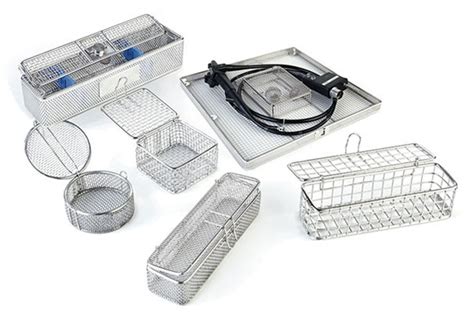 Sterilization Baskets Stainless Steel Sterilisation Tray