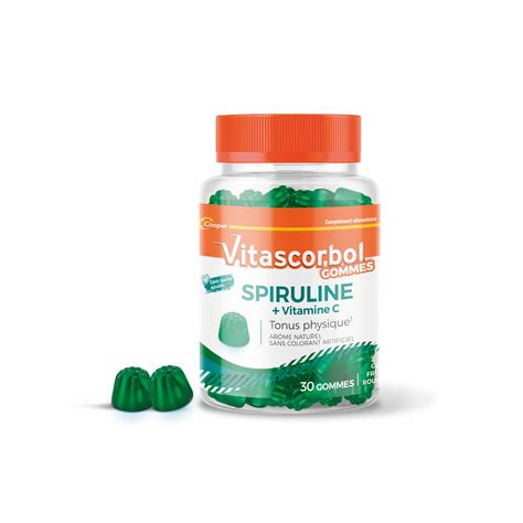 Vitascorbol Spiruline Vitamine C Gommes Docmorris France