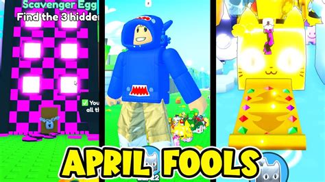 Actualizacion April Fools Con Errores Y Mundo Pet Simulator Viejo 😂