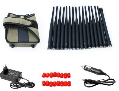 Handheld Antennas Channel Cell Phone Uhf G Jammer Signal Detector