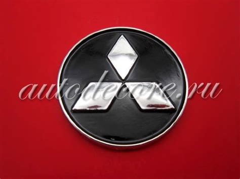 Эмблема Mitsubishi 40мм купить в интернет-магазине Autodecore.ru