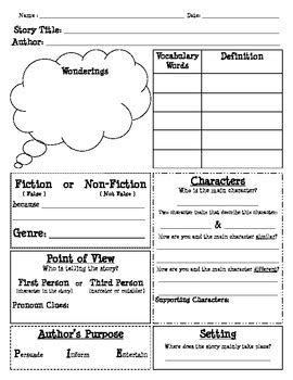 14 Short Story Structure Worksheet / worksheeto.com