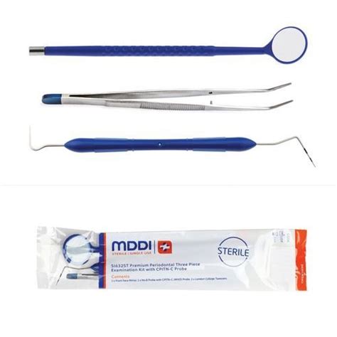 Kit De Instrumentos Para Periodoncia Sm St Mddi Medi Dent